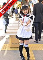 【AIリマスター】ヤバい！！ちっちゃい娘がSEXしてる身長134cm、体重32kg、超人気の現役メイドカフェ店員 雪野りこ AVデビュー