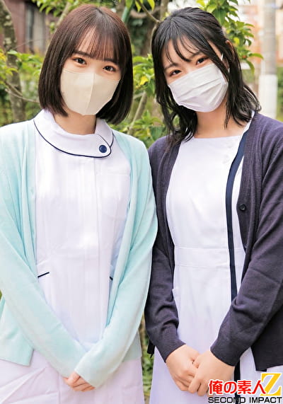 ガチ歯科衛生士さんプライベートお口セックス あかりさん(24)とももさん(23)