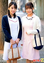 現役看護師さんが優しく早漏改善治療！ 内科勤務しおりさん（28）小児科勤務シオリさん（23）