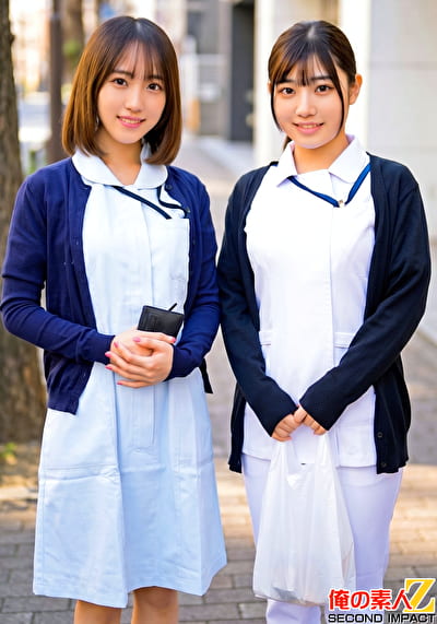 現役看護師さんが優しく早漏改善治療! 皮膚科勤務えなさん(24)産婦人科勤務まみさん(31)