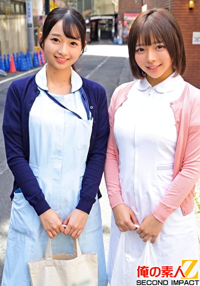 内科 ももさん（23）と呼吸器内科 つぼみさん（22）