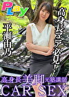 高身長美脚元塾講師CAR SEX 平瀬由乃