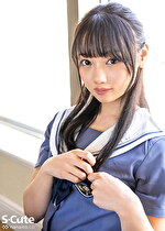 S-Cute まりな(24) 潮吹き大好き黒髪制服娘のSEX