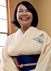 女性として生まれて最後の冒険、初めてのAV出演！和服熟女の豊満Fカップ乳が揺れまくり！