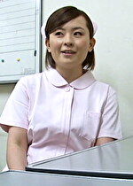 【素人・中出し】すぐやらせてくれる看護師がいるという病院で深夜に口説いてみると･･･