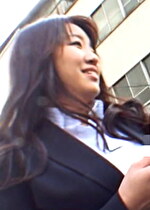 【素人・中出し】リクルートスーツの巨乳OLさんに新規オープンのマッサージ店のモニターをお願い！怪しいと思いつつもエロ施術に感じてしまう好きモノOLに即ハメ 無許可中出し！