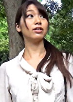 清楚系のスタイル抜群Gカップ奥さまをパーツモデルとナンパ!顔に似合わず毛深い女の無防備過ぎる剛毛股間に中出し!