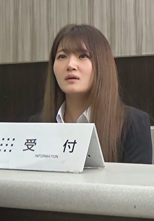 大手企業インターンJD 嗚咽の受付デスク 男優位の懐妊セックス