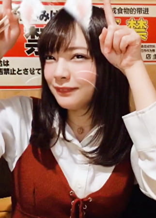 セフレ関係の女性と仲睦まじくラブラブのみしてホテルへGO！性癖全開、どちゃクソエロい激ハメ映像！！