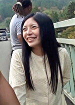 長閑な山間部で見つけたミニマム黒髪若奥様も黒人マラに興味津々！黒人ナンパ即ハメ昇天FUCK！