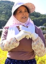 AVに出演希望の稲刈り中の爆乳熟女！作業中断中に濃厚AV撮影で、欲求不満解消の中出しセックス！