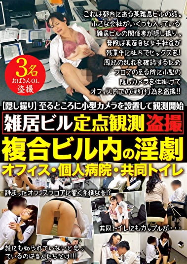 雑居ビル定点観測 複合ビル内の淫劇 オフィス・個人病院・共同トイレ