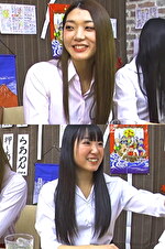 控え目おっぱいの細身ボディの2人！！それぞれをパクッといただきます！