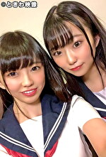 超仲良し2人組がWオマ〇コくぱぁ~で生ちん奪い合い♪恥ずかしがり屋のドMロリちはるちゃんに中出し編