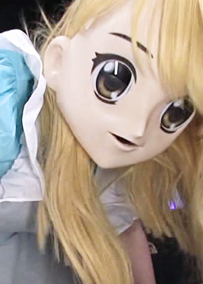 美少女マスクの女が電動ドリルと極太チ◯ポを濡れ濡れマ◯コにブチ込まれて気を失うまで