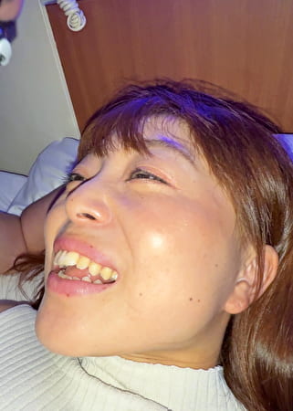 【個人撮影】赤城穂波の超長舌ディープキス＆ツバ鼻吸い