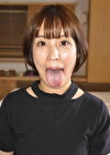 【個人撮影】玉城夏帆の舌ブラシで「汚舌苔」採取