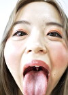 【個人撮影】菊池はる 初喉チンコ触り＆擬似フェラ体験