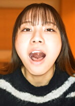 【個人撮影】さくまつなの喉チンコ触り＆口内観察